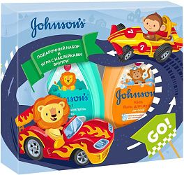Подарочный набор Johnson Kids (детский шампунь и гель 300 мл+гель 300мл)