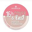 
                                Тональная основа Essence 16 h Cover & Last Powder Foundation пудровая 02
