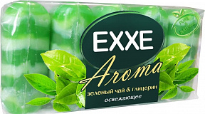 Мыло EXXE AROMA глицериновое "Зеленый чай & глицерин" 5шт*70г