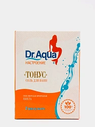 Соль морская Dr. Aqua ароматная Пихта Тонус 500гр