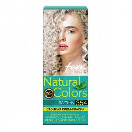 
                                Краска для волос Fara ColorNaturals 354 Платина 45 мл