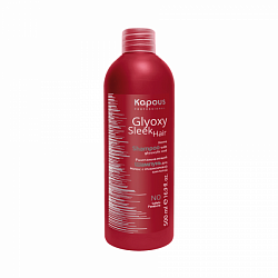 Шампунь для волос Kapous Professional GlyoxySleek Hair Разглаживающий 500 мл Топ