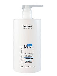 Шампунь для волос Kapous Professional Milk Line Питательный 750 мл
