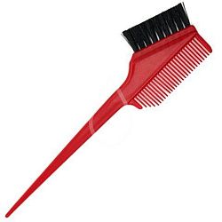 DV Кисть для окрашивания волос малая с расчёской на длинной ручке 20,2 см 301-121#3