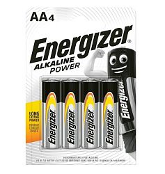 Батарейка Energizer Alkaline Power пальчиковая AA 4 шт