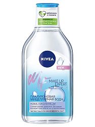 Мицеллярная вода Nivea Make-Up Expert Гиалуроновая 400 мл