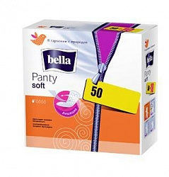 Прокладки ежедневные Bella Panty Soft 60 шт