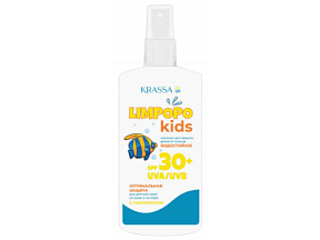 Молочко для тела Krassa Limpopo защита детей от солнца SPF 50+ 150 мл