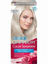 Крем - краска для волос Garnier Color Sensation Роскошный Цвет 901 Серебристый Блонд 110 мл
