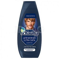 Шампунь для волос Schauma Men Ultra Сила с Хмелем 360 мл