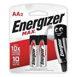 Батарейка Energizer Max пальчиковая AA 2 шт