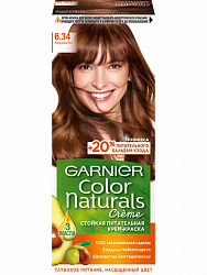 Крем-краска для волос Garnier Color Naturals 6.34 Карамель 110мл