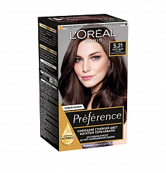 Краска для волос L'Oreal Preference 5.21 Нотр-дам