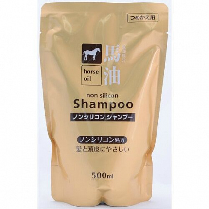 
                                Шампунь для волос Kumano CosmeStation с лошадиным жиром мягкая упаковка 500 мл