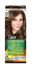 Крем-краска для волос Garnier Color Naturals 6.00 Ультрапокрытие Глубокий светло-каштан 110 мл