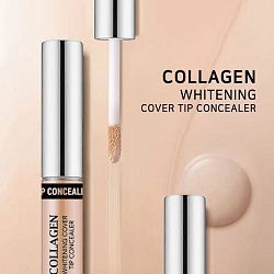 Консилер для век Enough Collagen Whitening cияющий с коллагеном тон 01
