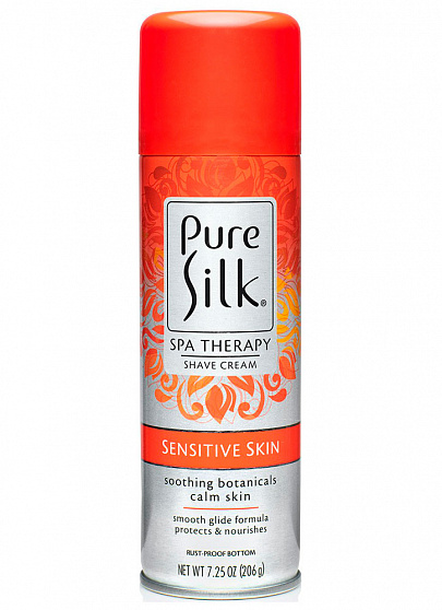 
                                Крем-пена д/бритья для чувст. кожи Sensitive Skin Therapy Shave Cream марки Pure Silk 142г