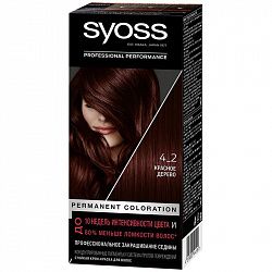 Краска для волос Syoss Color 4-2 Красное дерево 50 мл