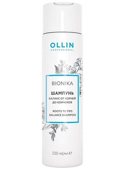 
                                Шампунь для волос Ollin Bionika баланс от корней до кончиков 250 мл