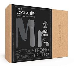 Подарочный набор Ecolatier Extra Strong for man (гель для душа 150 мл, шампунь для волос 150 мл)