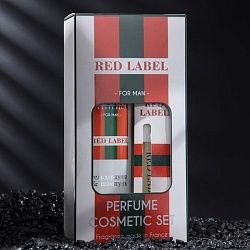 Подарочный набор Organell Red Label Men (гель для душа 250 мл + парфюмерная вода VC 33 мл)