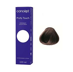 Краска для волос CONCEPT Profi Touch Интенсивный темно-коричневый 5.77 100 мл