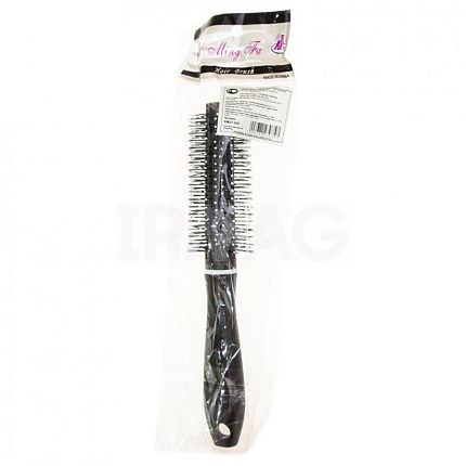 
                                Расческа для волос MingFa брашинг черная с белым КМ21-528