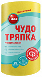 
                                Салфетка для уборки Bagi "Чудо-тряпка" универсальная 21.5*25 см 25 листов в рулоне