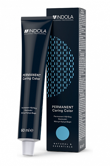 
                                Крем - краска для волос Indola Profession Permanent Caring 4.0 средний коричневый натуральный 60 мл
