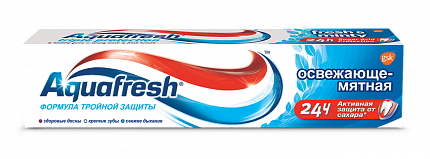 
                                Зубная паста Aquafresh освежающе-мятная 100 мл