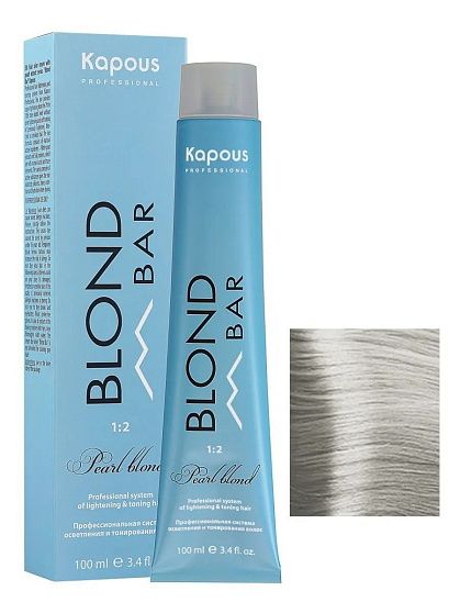 
                                Краска для волос Kapous Professional Blond Bar тонирующая дымчатый сандрэ 011 100 мл