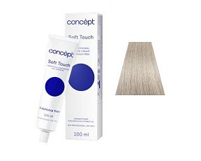 Краска для волос CONCEPT Soft Touch Ультра светлый блондин пепельно-фиолетовый 10.16 100 мл