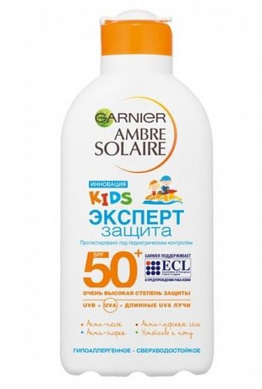 
                                Молочко для тела Garnier Ambre Solaire для детей SPF50+ 200 мл