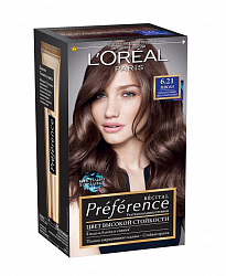 Краска для волос L'Oreal Preference 6.21 Риволи