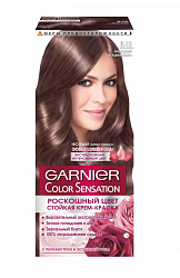 Крем - краска для волос Garnier Color Sensation Роскошный Цвет 6.12 Сверкающий Холодный Мокко 110 мл