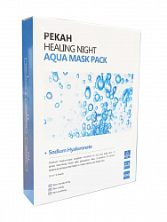 Тканевая маска для лица Pekah вечерняя восстанавливающая увлажняющая 25 мл
