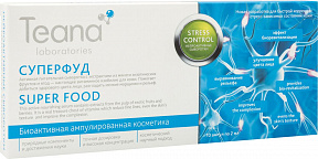Сыворотка для лица Teana Stress Control Суперфуд 10 шт 2 мл