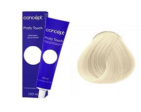 Краска для волос CONCEPT Profi Touch Экстрасветлый платиновый 12.1 100 мл
