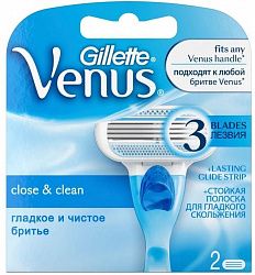 Кассета сменная для бритья Gillette VENUS 2шт Топ