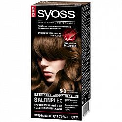 Краска для волос Syoss Color 5-8 Ореховый светло-каштановый 50 мл