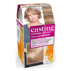 Краска для волос L'Oreal Casting Creme Gloss 810 Перламутровый русый 160 мл