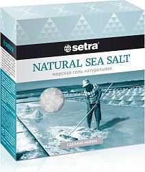 Соль натуральная Морская 500г