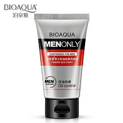 Пенка для умывания BioAqua MenOnly для глубокой очистки кожи увлажняющая 100 г