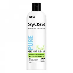 Бальзам для волос Syoss Pure Fresh для нормальных волос 500 мл
