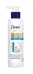 Молочко - гель для волос Dove 1 минутное объем и  восстановление 180 мл