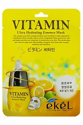Тканевая маска для лица Ekel Vitamin ультраувлажняющая с витамином C 25 мл