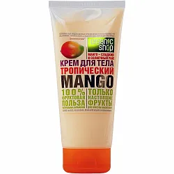 Крем д\тела Org.shop ФРУКТЫ Тропический манго 200мл 