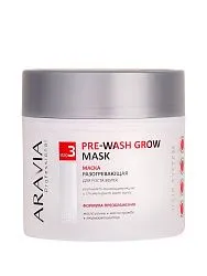 Маска для волос Aravia Professional Pre-Wash Grow Mask разогревающая для роста волос 300 мл