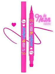 Подводка - штамп для макияжа 7Days Extremely Chick UVglow Neon светящаяся 701 Pink heart