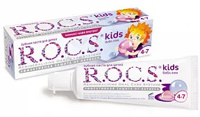 Зубная паста R.O.C.S. для детей Бабл Гам 45г